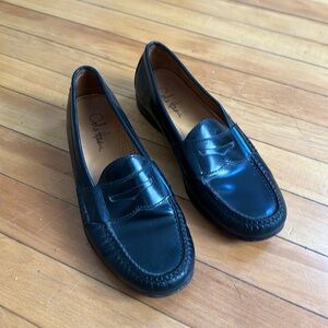 Cole Haan Black Penny Loafers